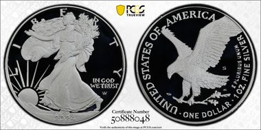 2024-S $1 Silver Eagle First Strike PR70DCAM