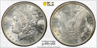 1882-S $1 MS63