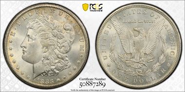 1883-CC $1 MS63