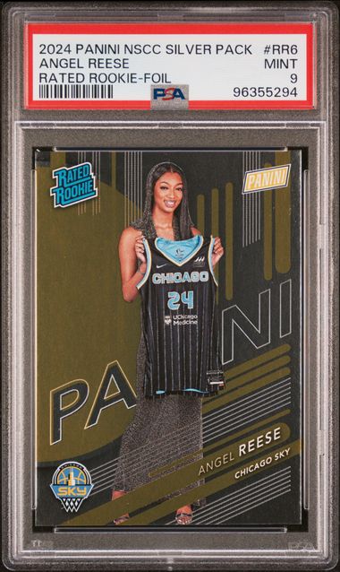 2024 Panini National Sports Collectors Convention Rated Rookie Angel Reese #Rr6 (Rated Rookie-Foil) Mint 9 front