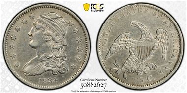 1834 25C Browning 3 N1