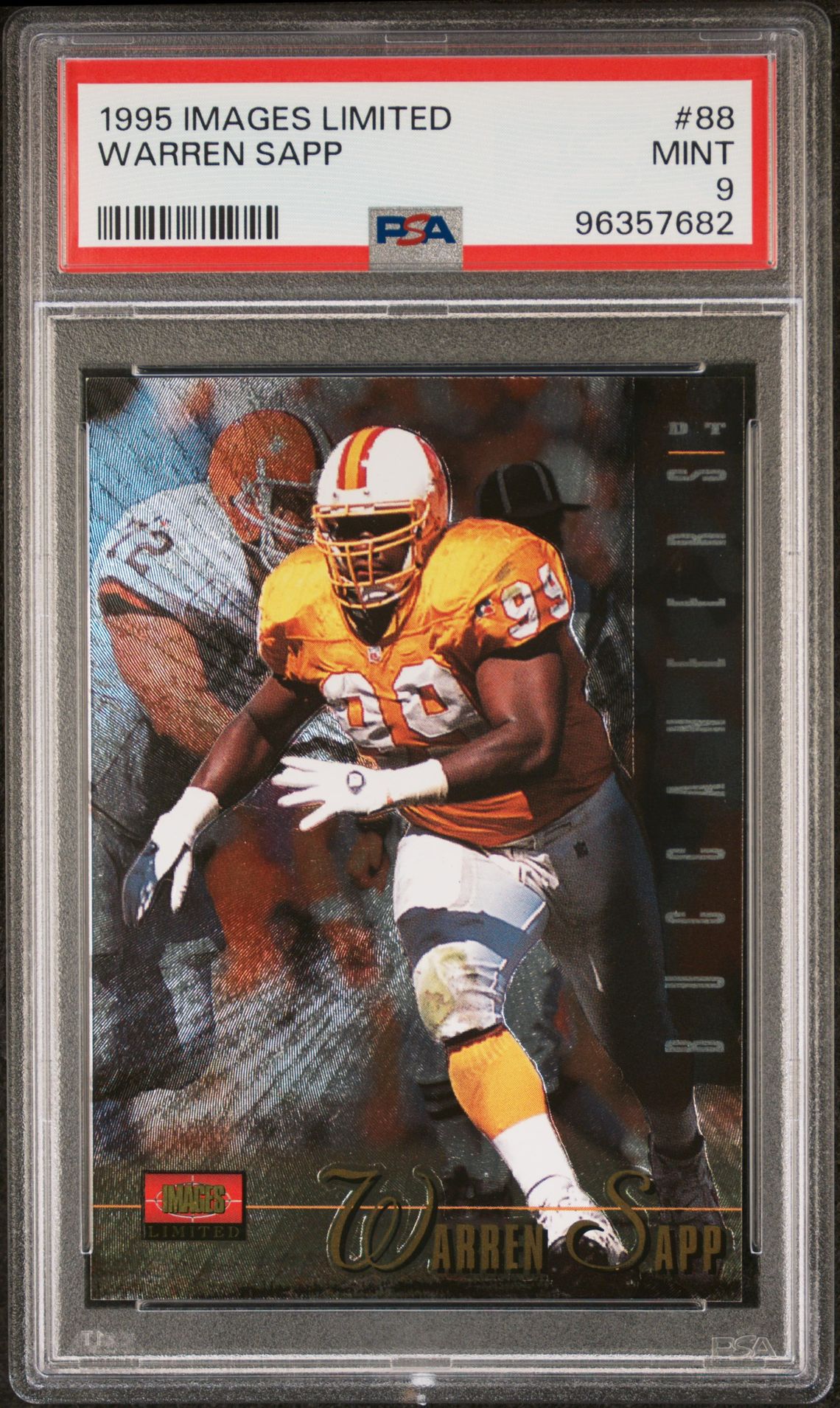 1995 Images Limited #88 Warren Sapp front