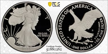 2023-S $1 Silver Eagle PR69DCAM