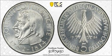 1964-J 5 Mk Fichte J-393 MS65