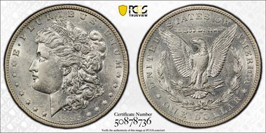 1895-O $1 AU50