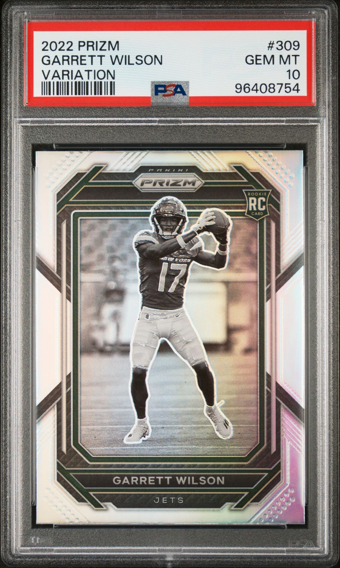 2022 Panini Panini Prizm #309 Garrett Wilson front