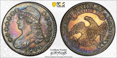 1814 50C AU58