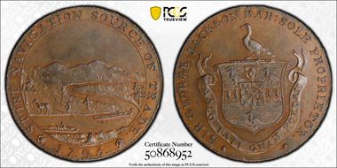 1795 Tk 1/2D DH-4 Hertfordshire, Stortford MS62BN