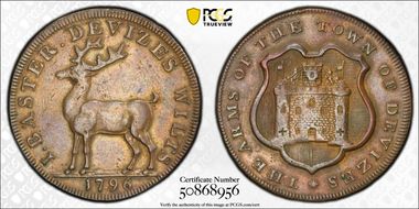 1796 Tk 1/2D DH-2 Wiltshire, Devizes XF45BN