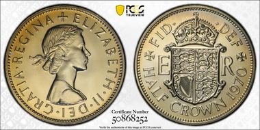 1970 1/2 Cr S-4145 PR67