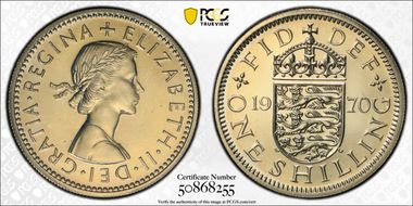 1970 Shil S-4147 English Rev PR67