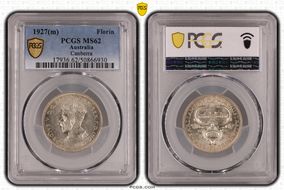 1927(m) Florin Canberra  KM-31 MS62