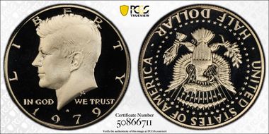 1979-S 50C Type 1 PR69DCAM