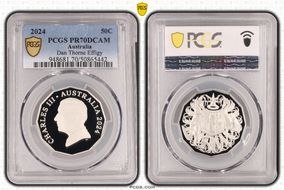 2024 50C Dan Thorne Effigy PR70DCAM