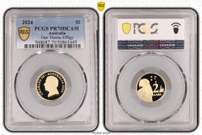 2024 $2 Dan Thorne Effigy PR70DCAM