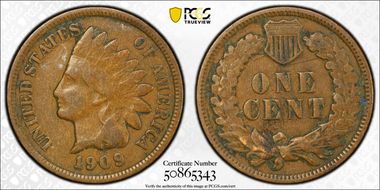 1909 1C Indian N1BN