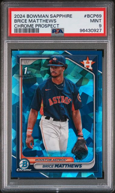 2024 Bowman Bowman Sapphire Chrome #BCP-69 Matthews front