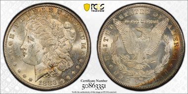 1883-CC $1 MS63