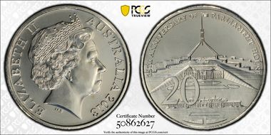 2013 20C Parliament House MS68