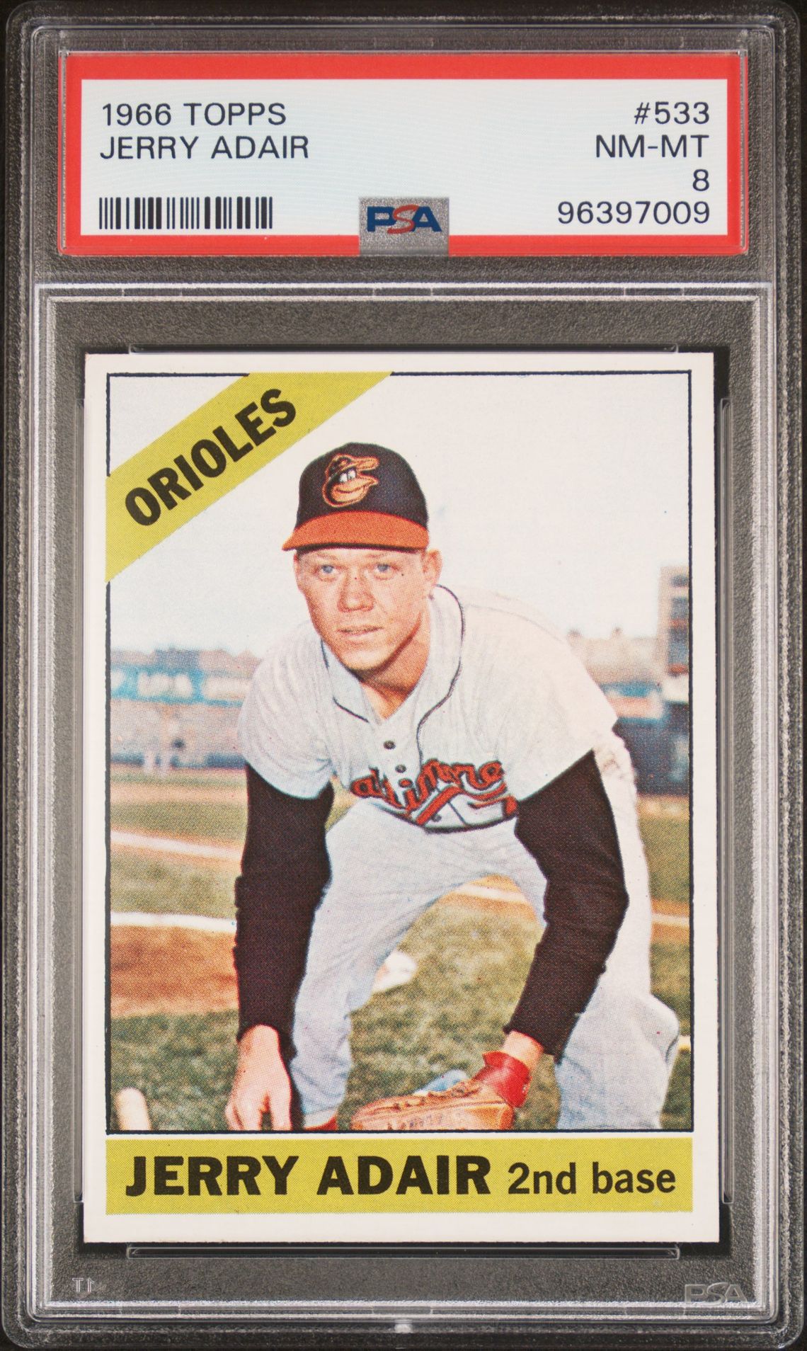 1966 Topps TOPPS #533 Jerry Adair front
