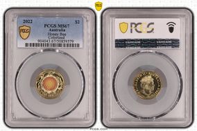 2022 $2 Honey Bee Colorized MS67