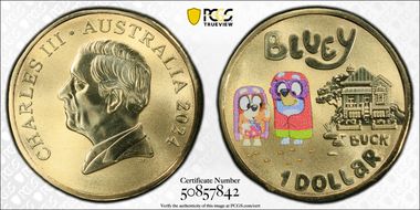 2024 $1 The Grannies - Dollarbucks Colorized MS69