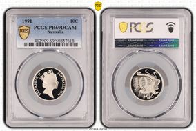 1991 10C PR69DCAM
