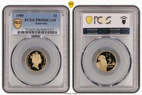 1988 $2 PR69DCAM