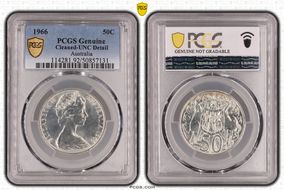 1966 50C KM-67  Ag N1