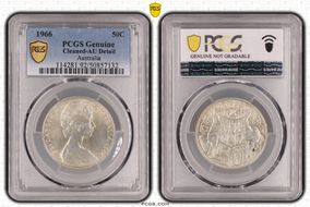 1966 50C KM-67  Ag N1