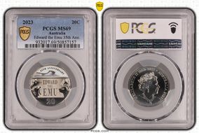 2023 20C Edward the Emu 35th Ann. MS69