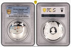 2023 $5 Twelve Apostles Domed Colorized PR69DCAM