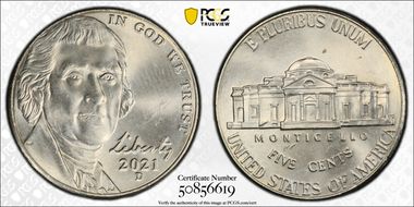 2021-D 5C MS65FS