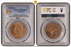 1950 (m) 1D MS64RD