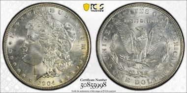 1904 $1 MS64+