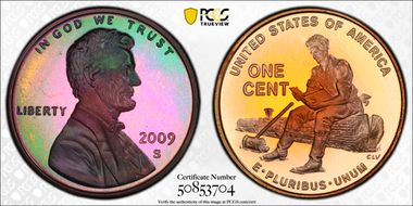 2009-S 1C Lincoln-Formative Years PR66BN