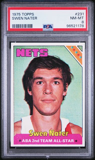 1975 Topps #231 Swen Nater front