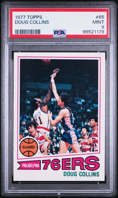 1977 Topps White #65 Doug Collins front