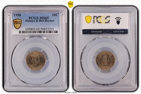 1958 10C MS65