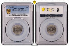 1957-KN 10C MS65