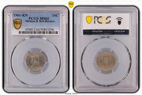 1961-KN 10C MS64