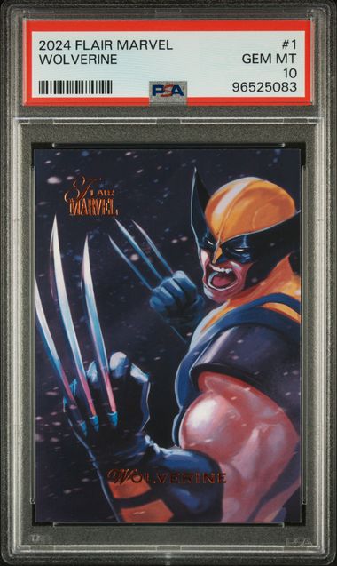 2024 Flair Flair Marvel #1 Wolverine front