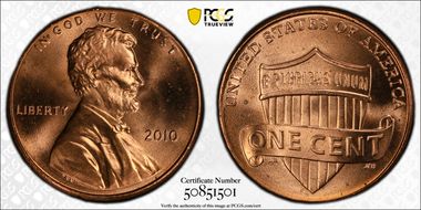 2010 1C Shield MS66RD