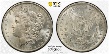 1884-O $1 MS63
