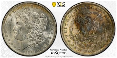 1884-O $1 N1