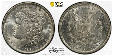 1884-O $1 MS61