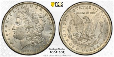 1884-O $1 MS62