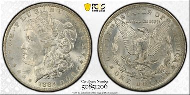 1884-O $1 MS61
