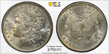 1884-O $1 MS63
