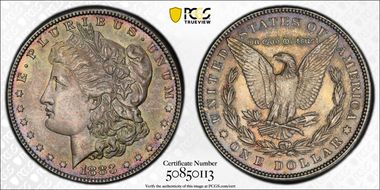 1883 $1 MS63